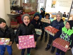 Geschenk mit Herz Geschenk mit Herz