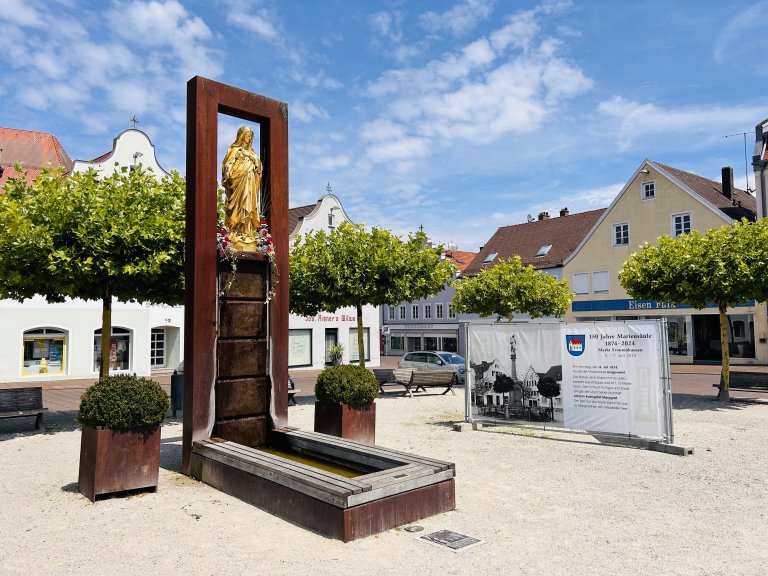 Bild Mariensäule aktuell