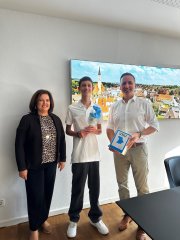 neuer Auzubildender